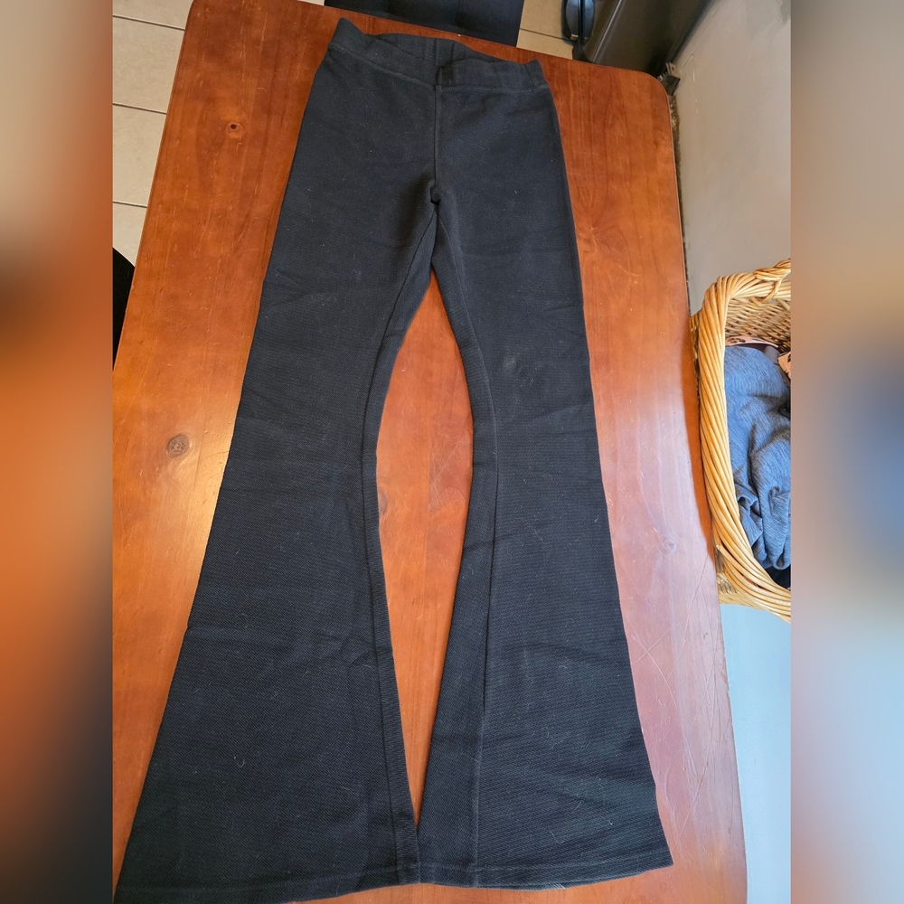 Aerie Black Flared Pants